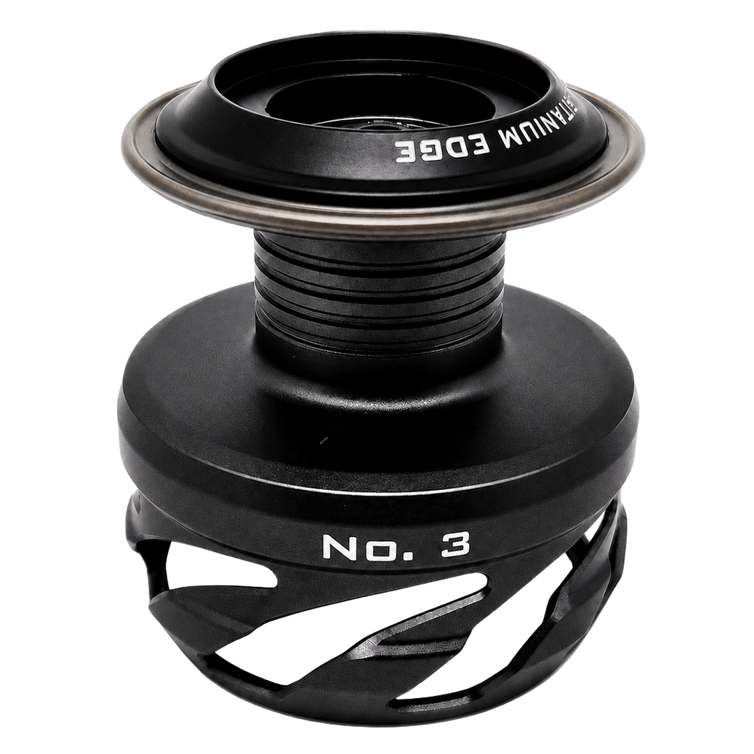 Black Visser spare spinning-reel spool
