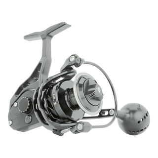 Visser No. 2 Series spinning reel in gunsmoke
