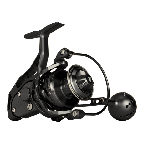 Visser No. 3 Series spinning reel in black