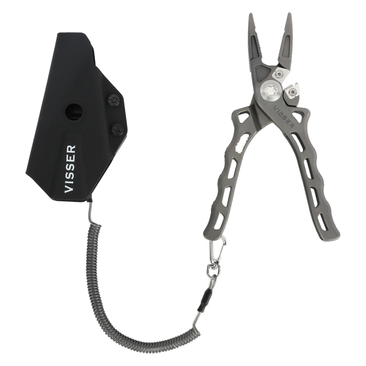 Visser Titanium Pliers with Kydex Sheath
