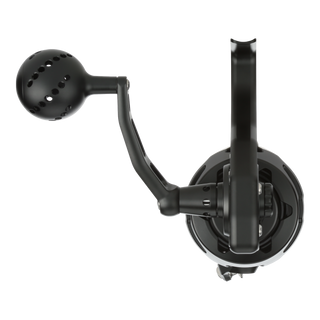 Visser PierMaster Series bail-less spinning reel in black, product view 4