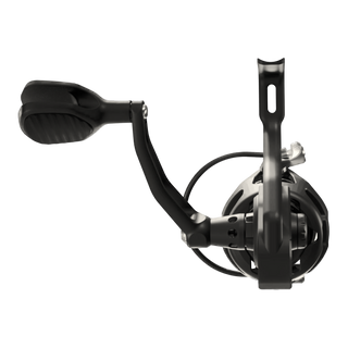 Visser Gaaf Series spinning reel in black, product view 8