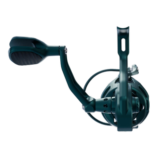 Visser Gaaf Series spinning reel in green, product view 8