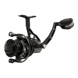 Visser Gaaf Series spinning reel in black, product view 9