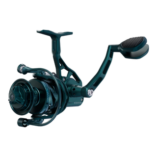 Visser Gaaf Series spinning reel in green, product view 9